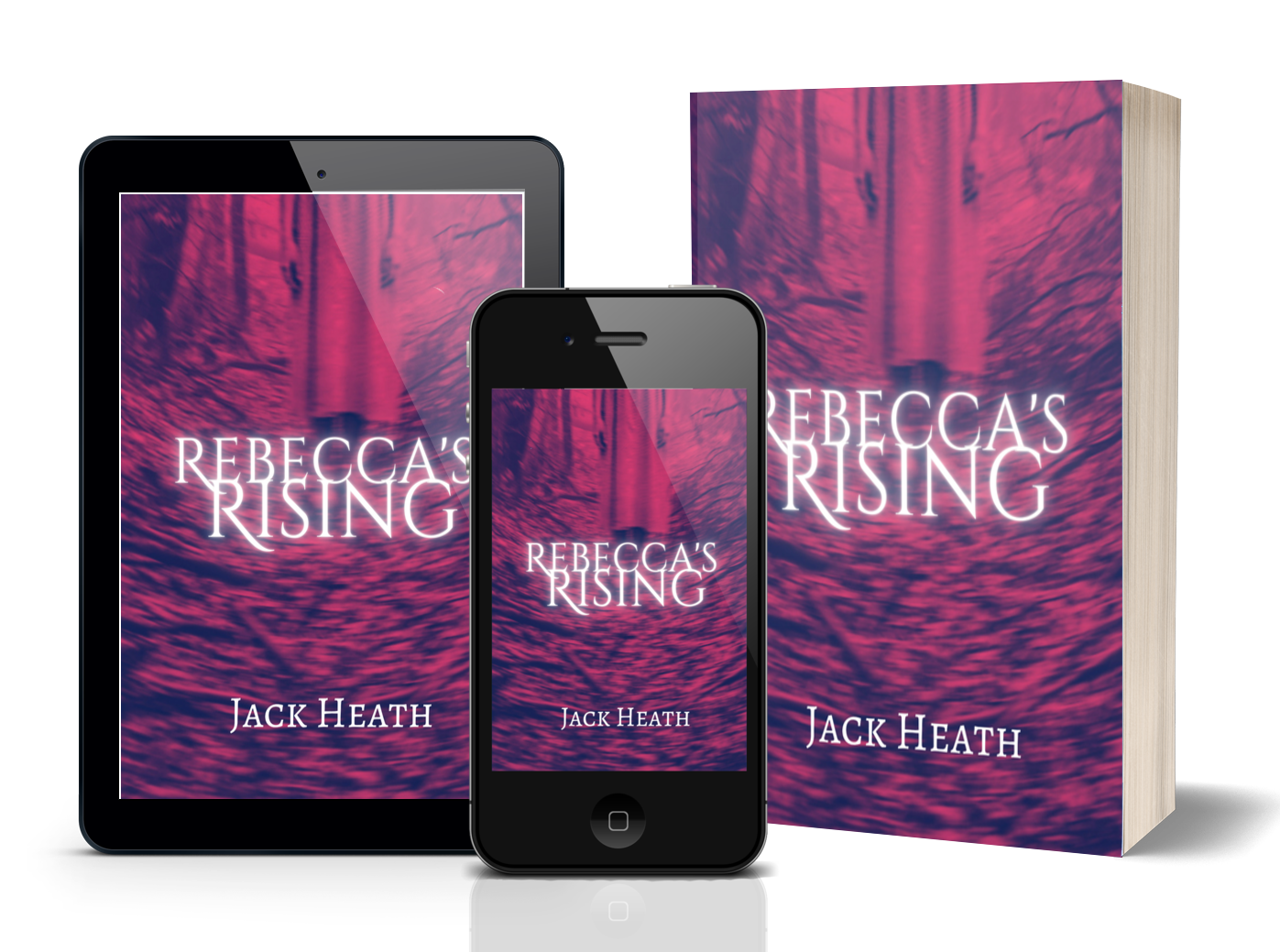 Rebeccas Rising mockup